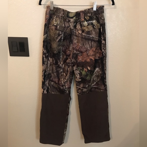 Field and Stream Camo Youth Large Cargo Pants/Hunting Pants - Picture 4 of 6